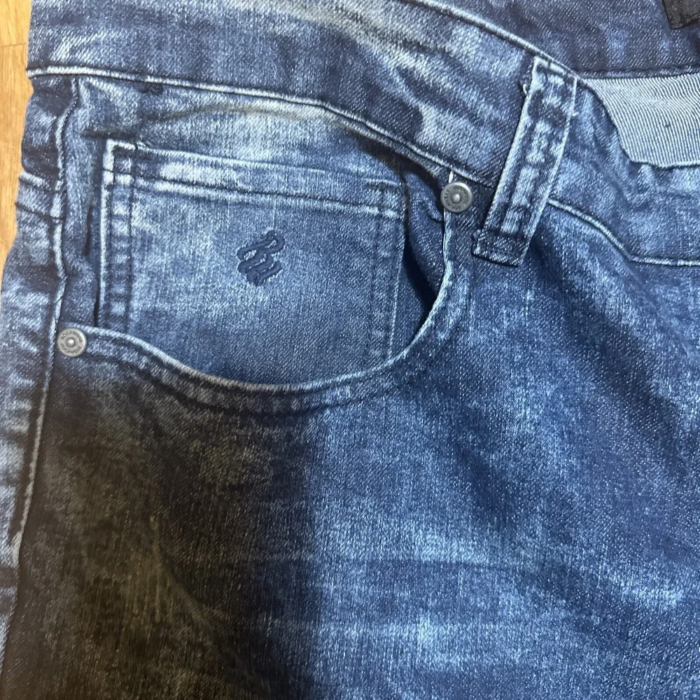 RARE VINTAGE  ROCAWEAR SLIM FIT JEANS‎ ZIPPER/KNEES 40x32